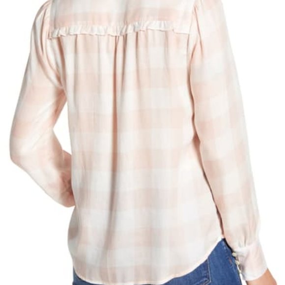 Lucky Brand Woman Long Sleeve Button Down Elsa - Picture 3 of 8